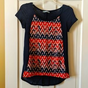 Maurice's top, medium, navy